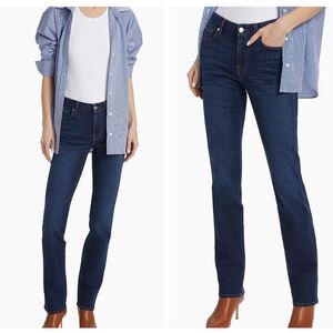 7 For All Mankind Dark Wash Straight Leg Jeans Sz 29